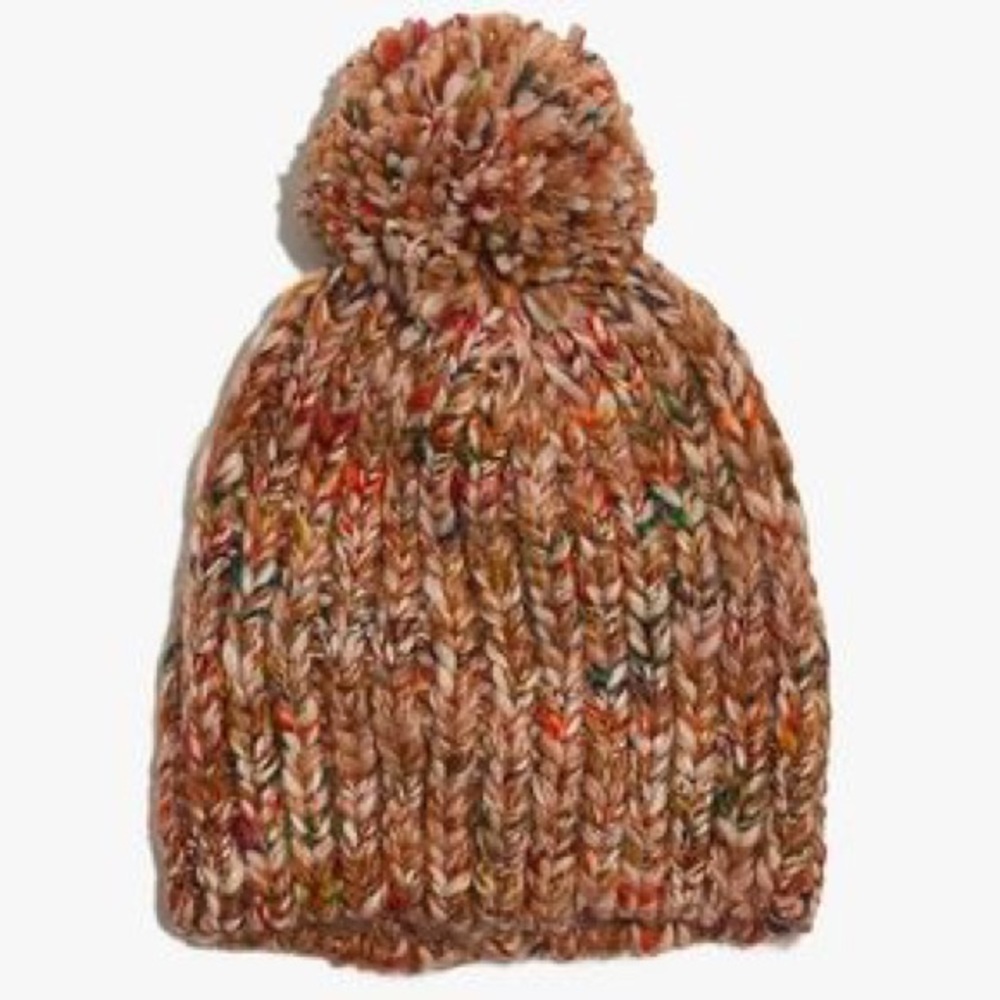 Madewell Pom Pom Beanie!